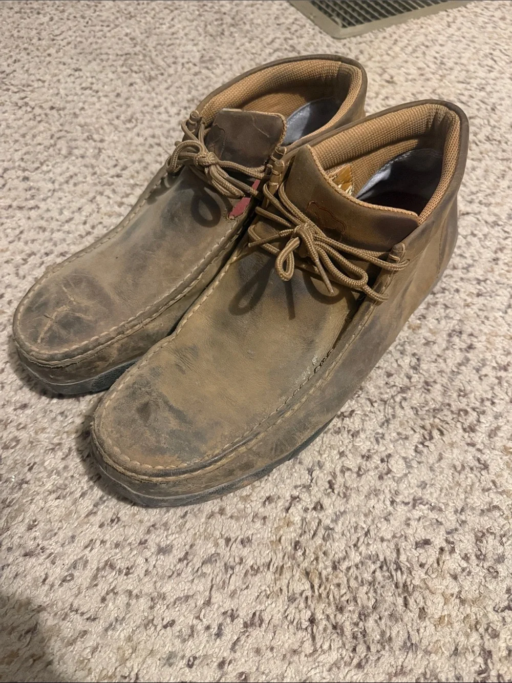 Twisted X Men's Tan Brown Leather Steel Toe